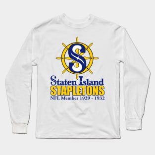 Staton Island Stapletons modern Long Sleeve T-Shirt